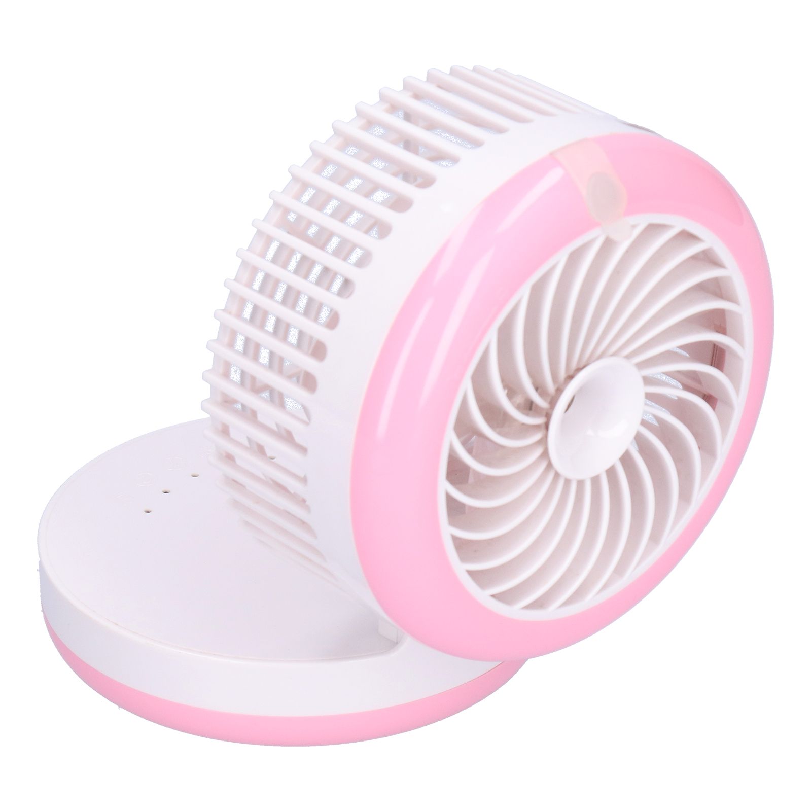 Desktop Humidifying Electric Fan Foldable Water Spray Mist Fan USB Charging view 7
