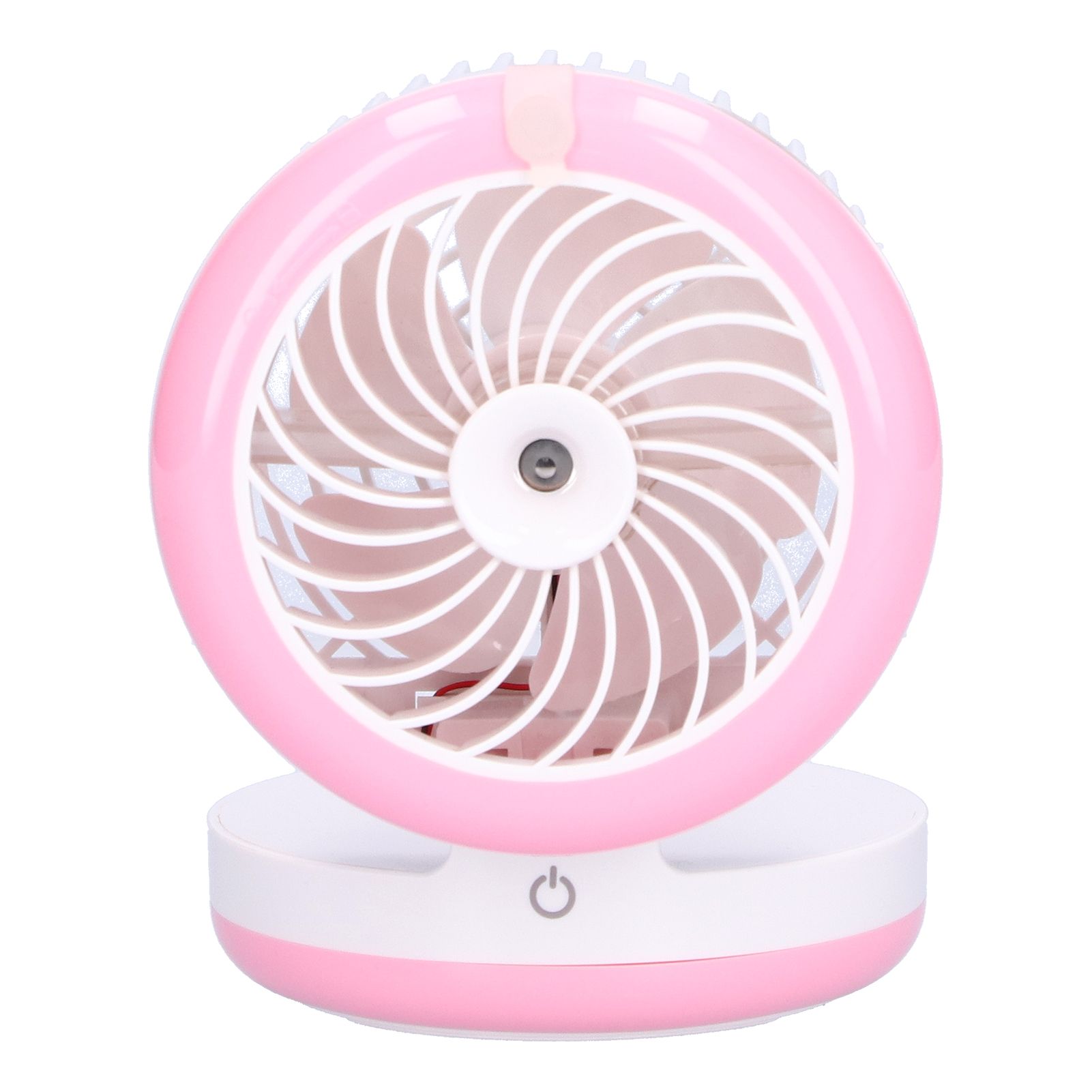 Desktop Humidifying Electric Fan Foldable Water Spray Mist Fan USB Charging view 10