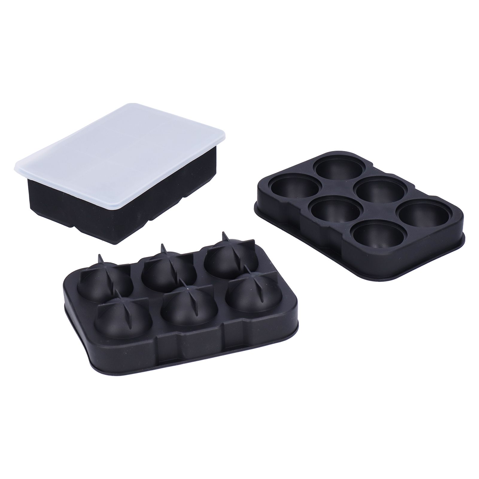 2PCS 6 Grid Ice Cubes Tray Silicone NonStick Ice Cubes Maker DIY Kitchen view 7