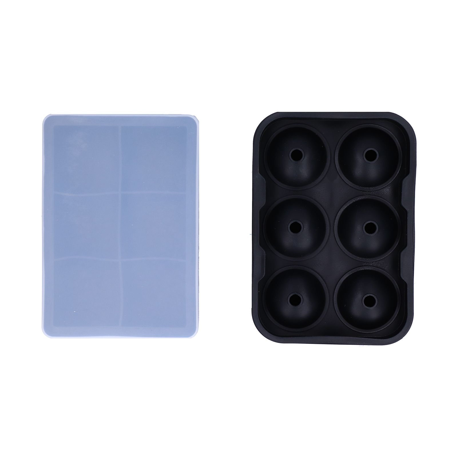 2PCS 6 Grid Ice Cubes Tray Silicone NonStick Ice Cubes Maker DIY Kitchen view 9