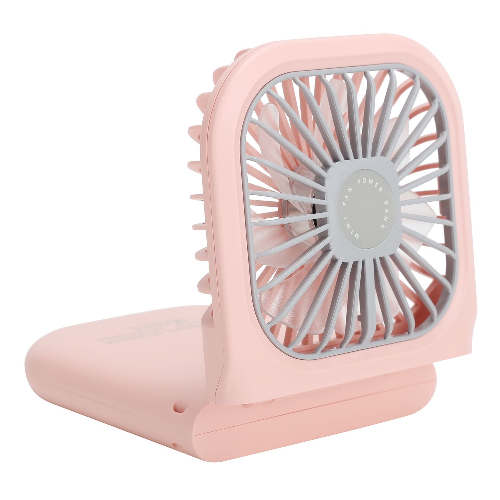 Hanging Neck Fan Mini Portable Folding 3 Speed Adjustable USB Charging Low view 10