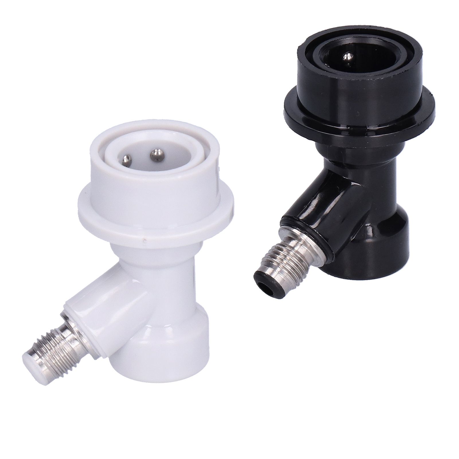 Ball Lock Adapter 3/8in ‑1/4in Beer Keg Coupler Quick Disconnect for Cornelius view 6