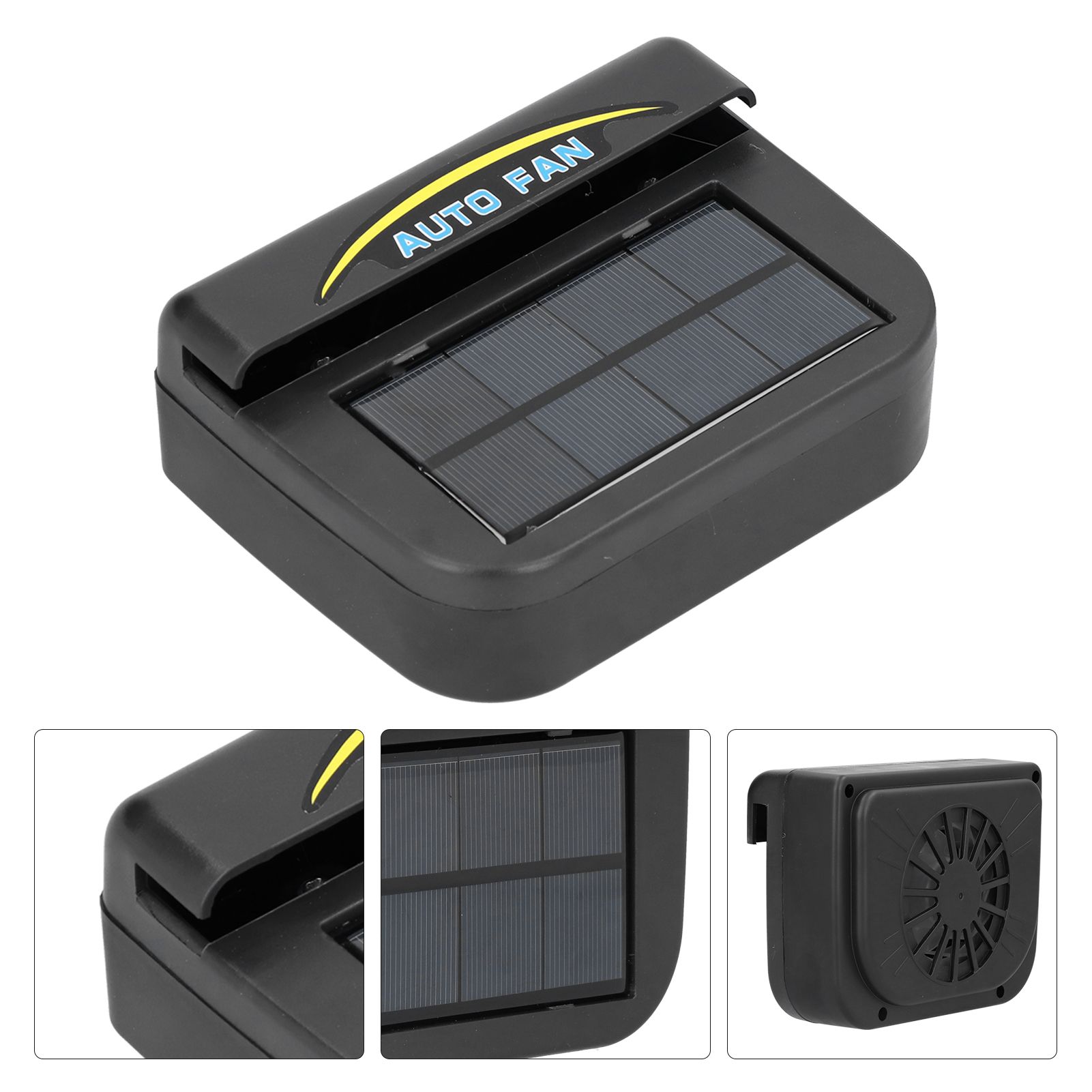 Vehicle Exhaust Fan Solar Energy Ventilation Device Demist Energy Conservation view 3