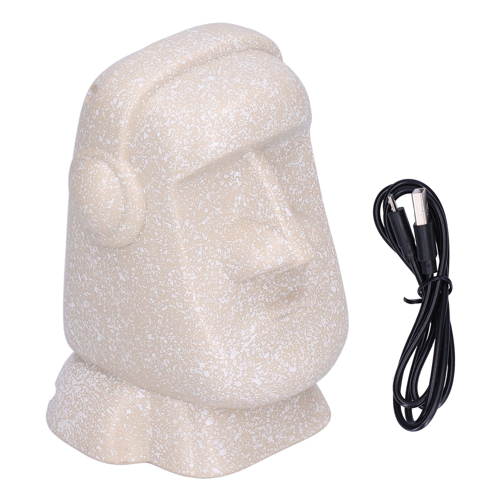 Originality Statue Bluetooth Speaker Easter Island Stone Man Shape USB view 2