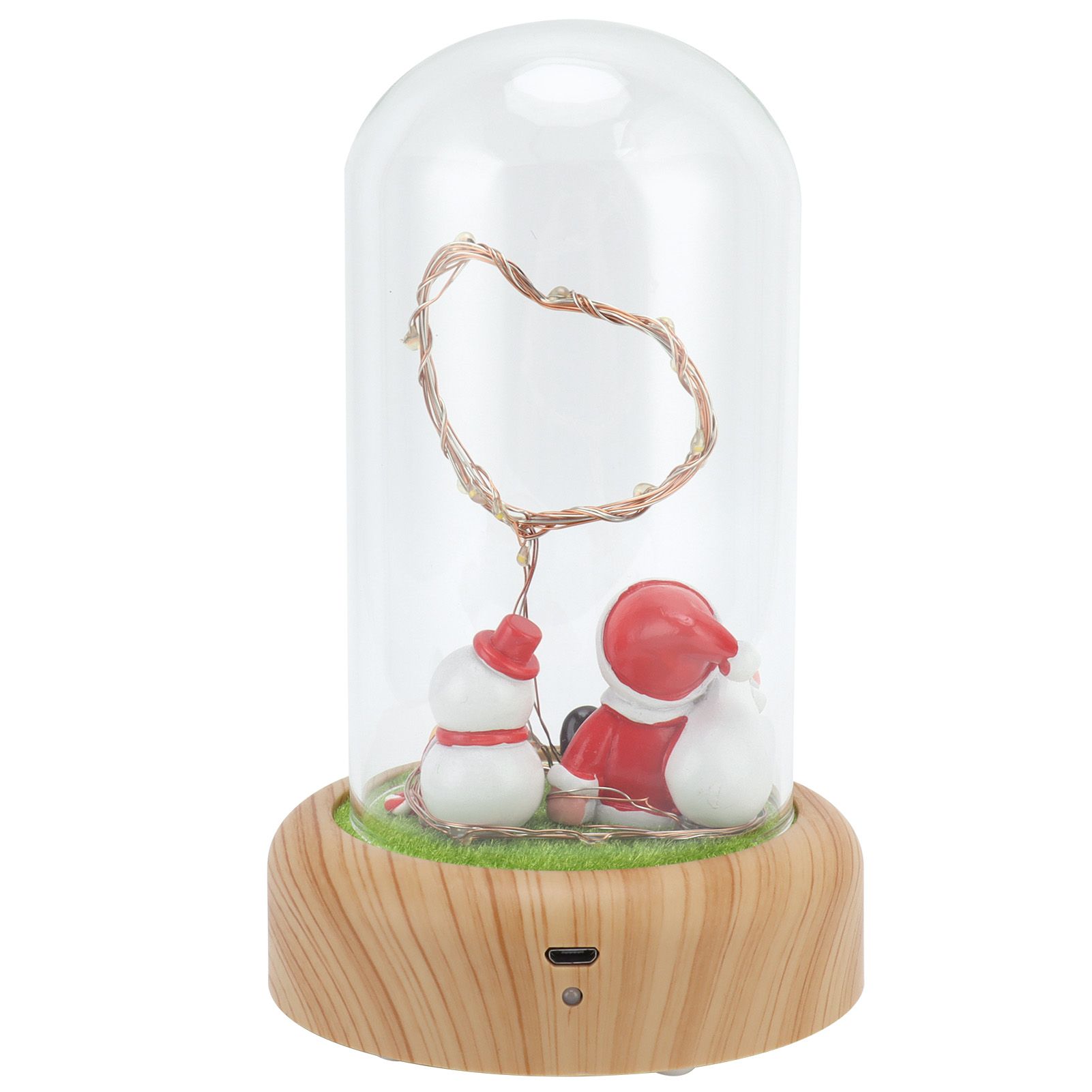 Night Light ABS Material USB Charging 1200 MAh Battery Night Lamp with Dome view 5