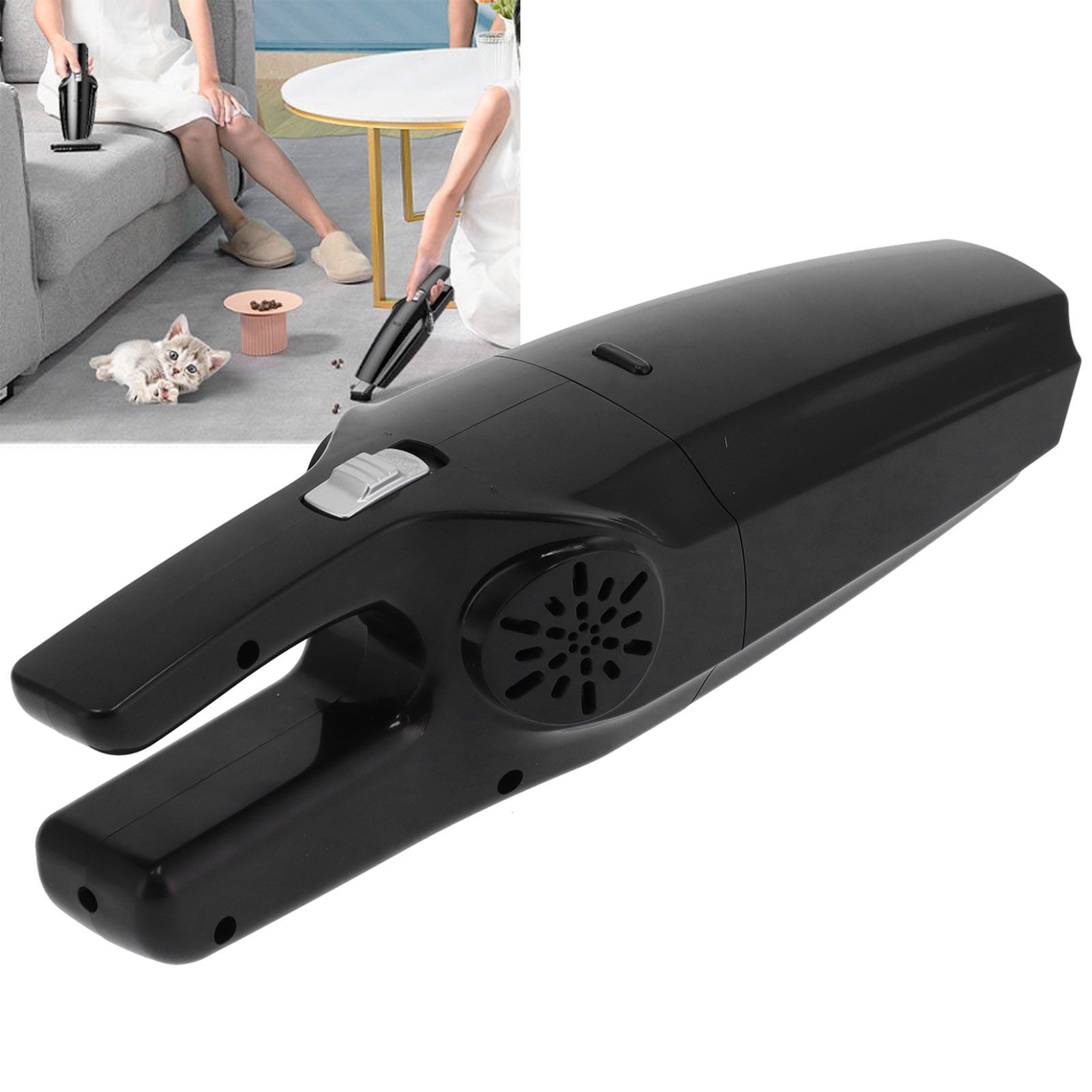 120W Car Vacuum Cleaner 4500pa Portable USB Charging Dust Cleaner for Home Car view 12