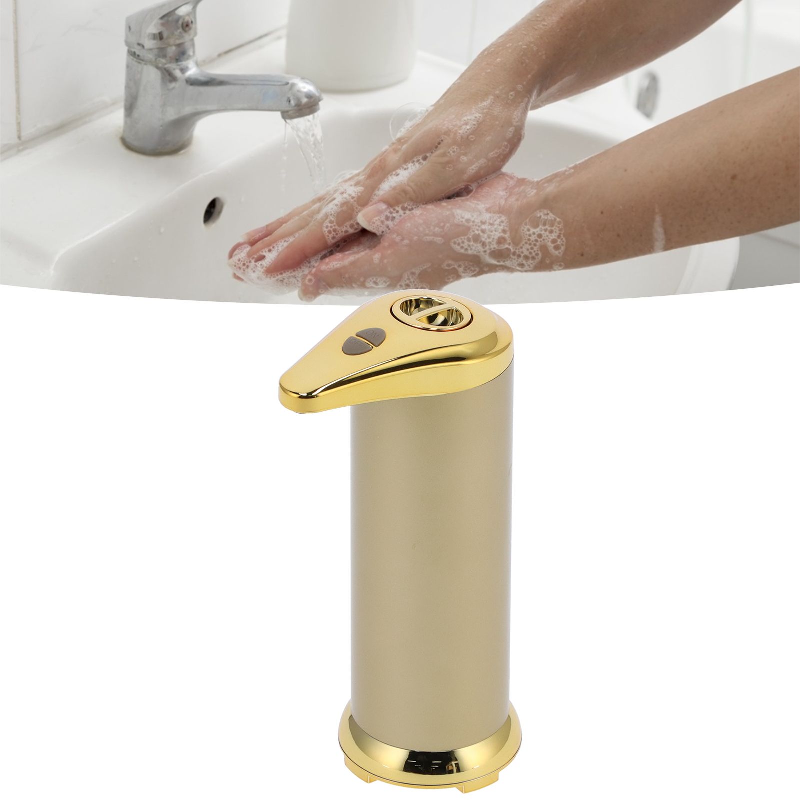 250ml Soap Dispenser Touchless Infrared Sensor Automatic Liquid Soap Dispenser view 12