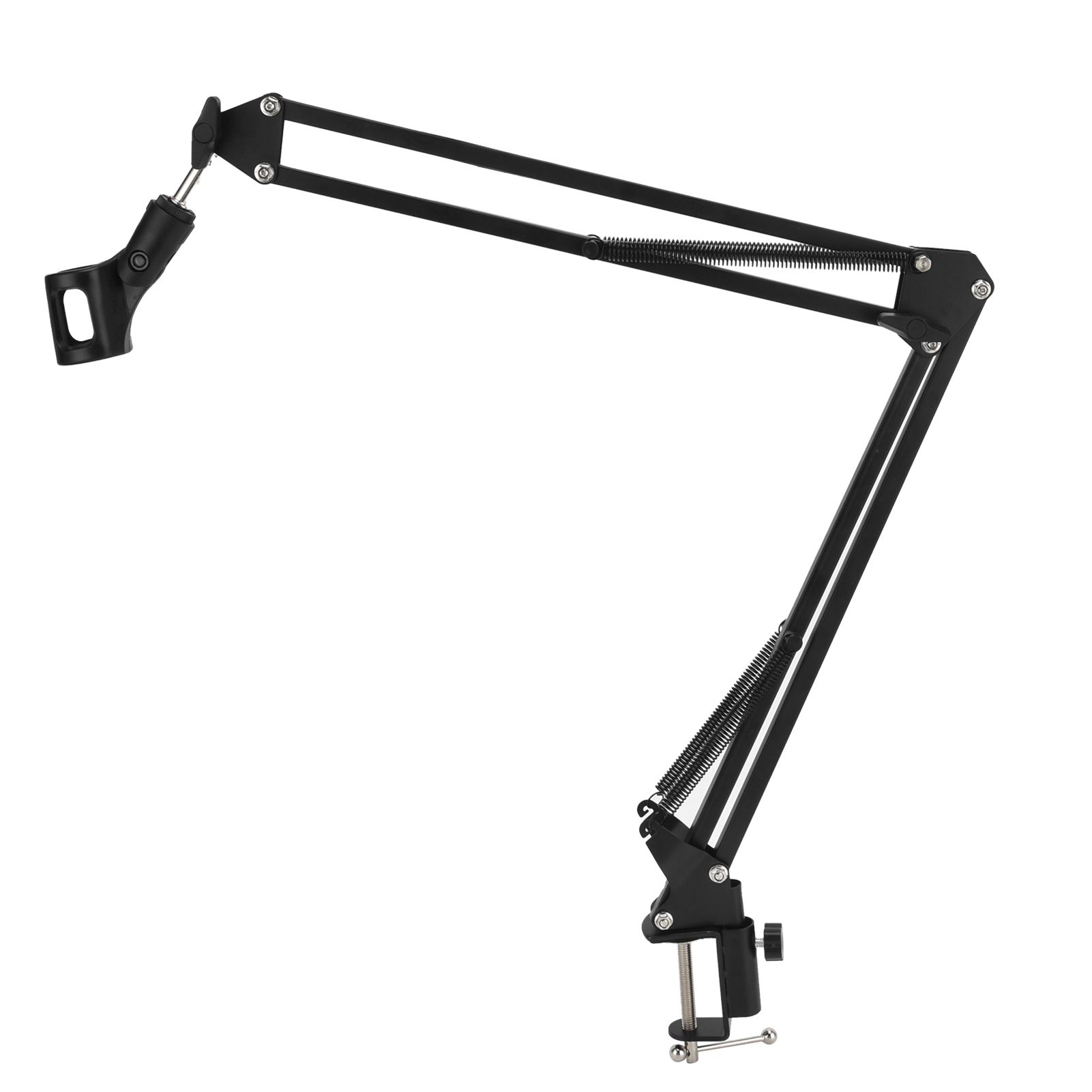 Microphone Stand Desktop Folding Telescopic Live Metal Stable Universal view 7