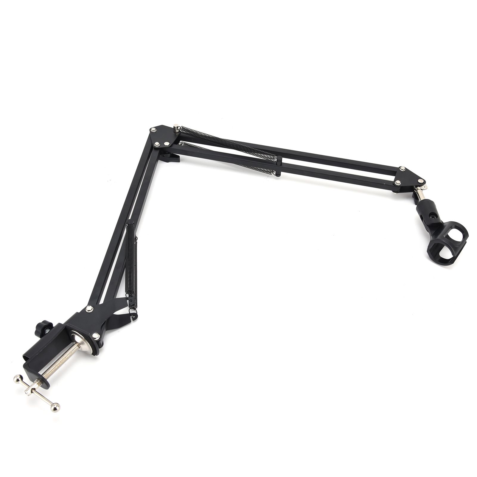 Microphone Stand Desktop Folding Telescopic Live Metal Stable Universal view 9