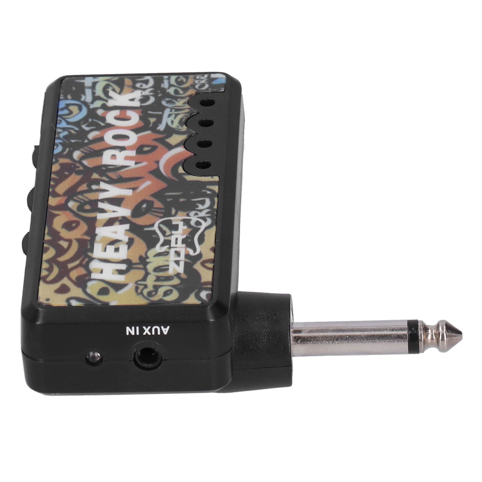 Electric Guitar Bass Headphone Amplifier with Audio Cable Adapter USB Charging view 4