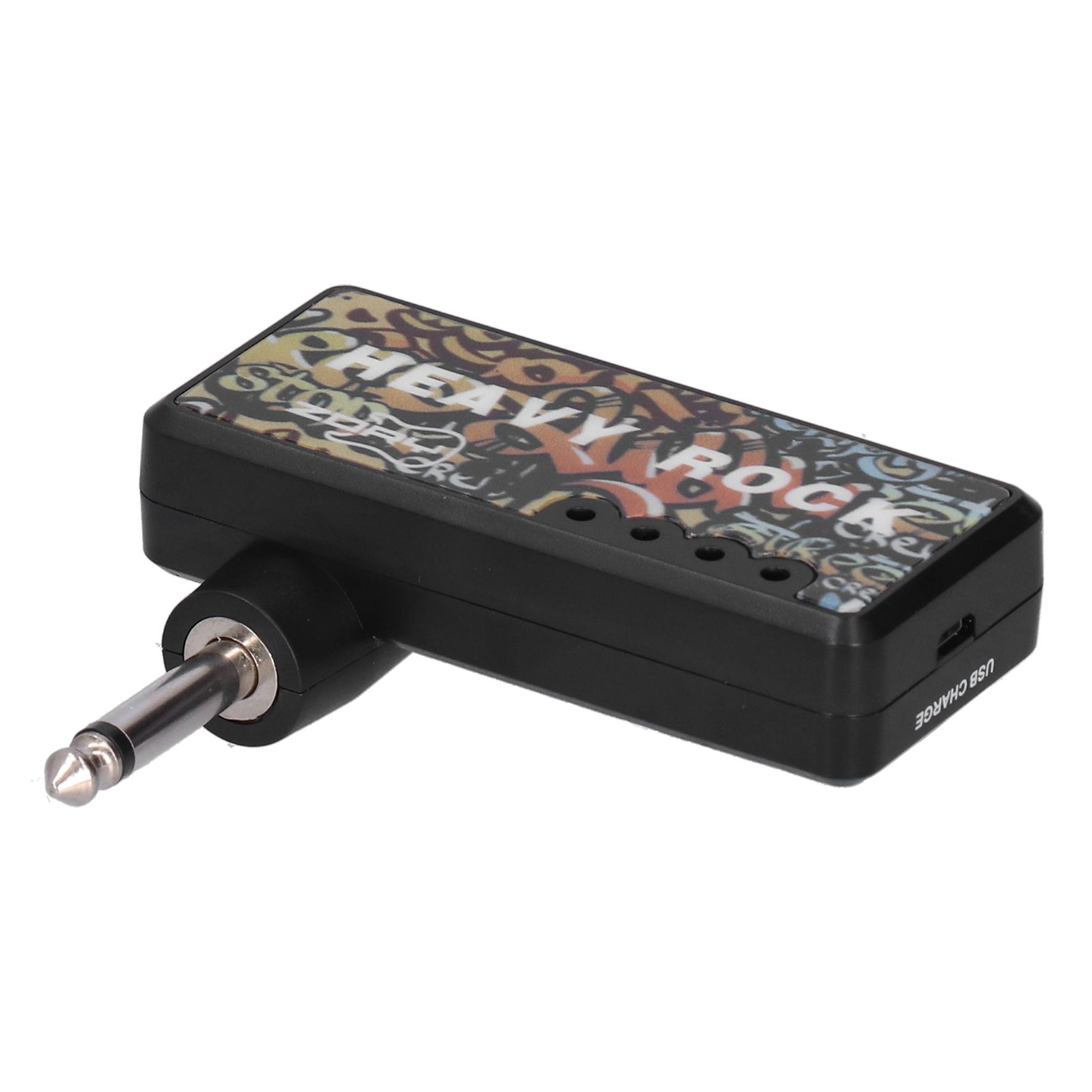 Electric Guitar Bass Headphone Amplifier with Audio Cable Adapter USB Charging view 10