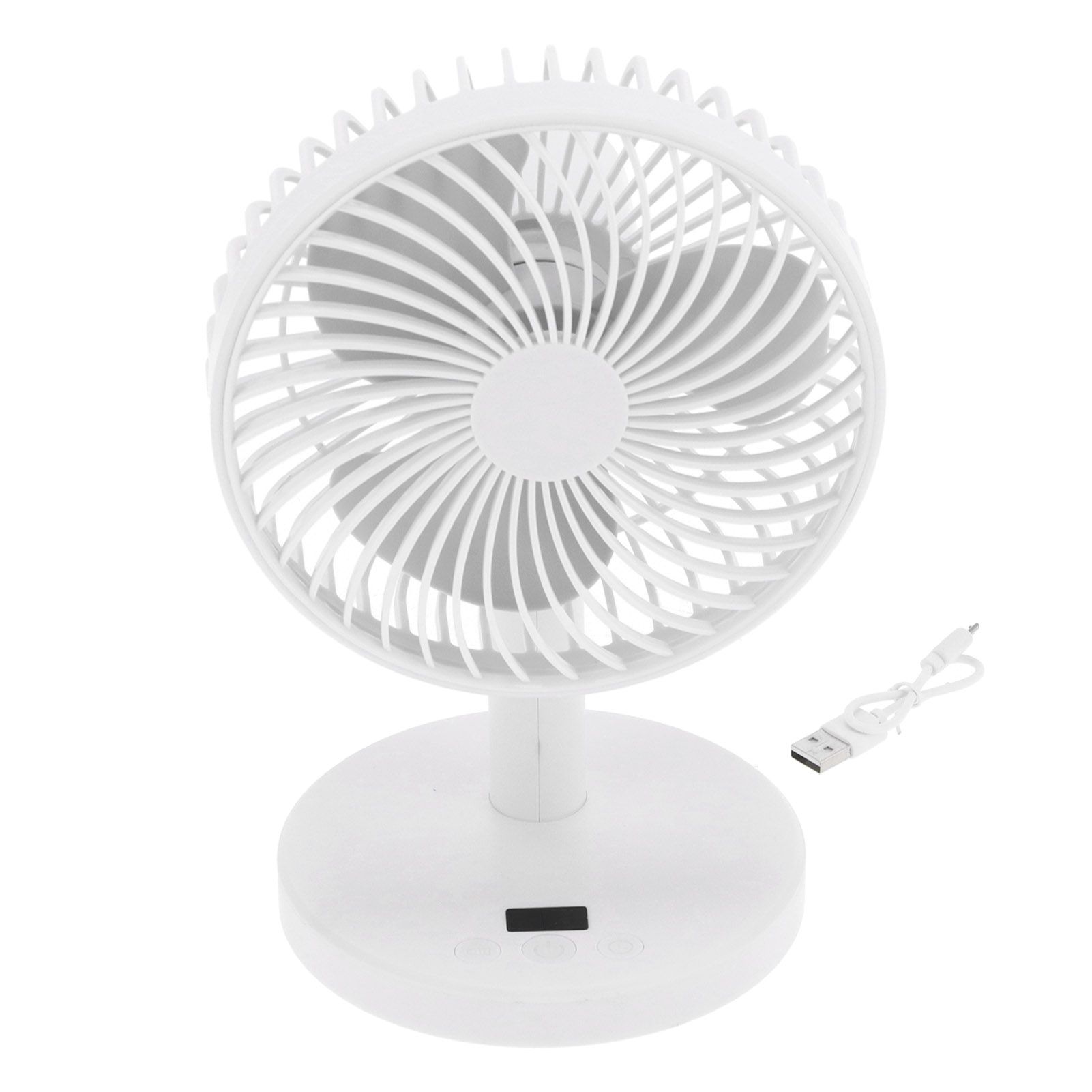 Desktop Fan Mini 4 Gears Wind USB Charging Fan with Strong Wind Desktop Fan view 2