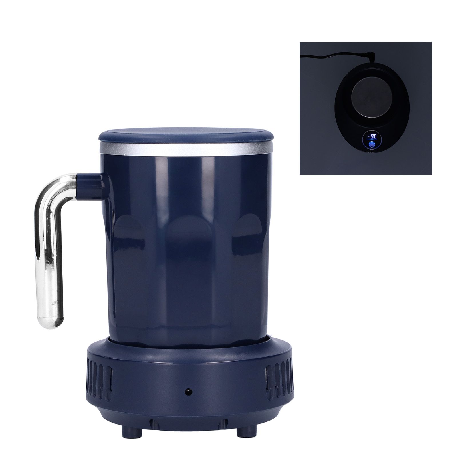 Smart Temperature Control Cup Dual Purpose Desktop Coffee Beverage Fast Cold view 10