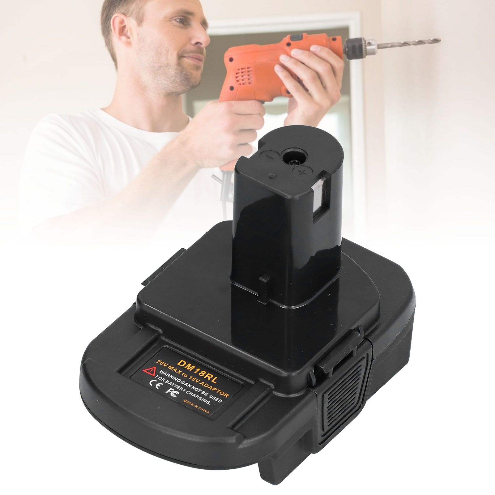 DM18RL Adapter Converter for Milwaukee 20V Lithium Battery DCB200 DCB203 view 12