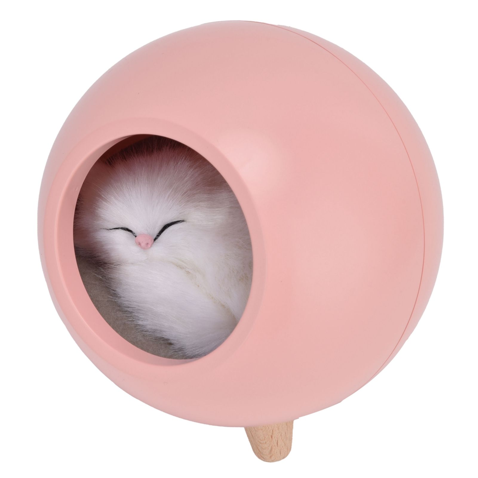 LED Night Light Pet House Shape Table Lamp USB Rechargeable Light Bedside view 4