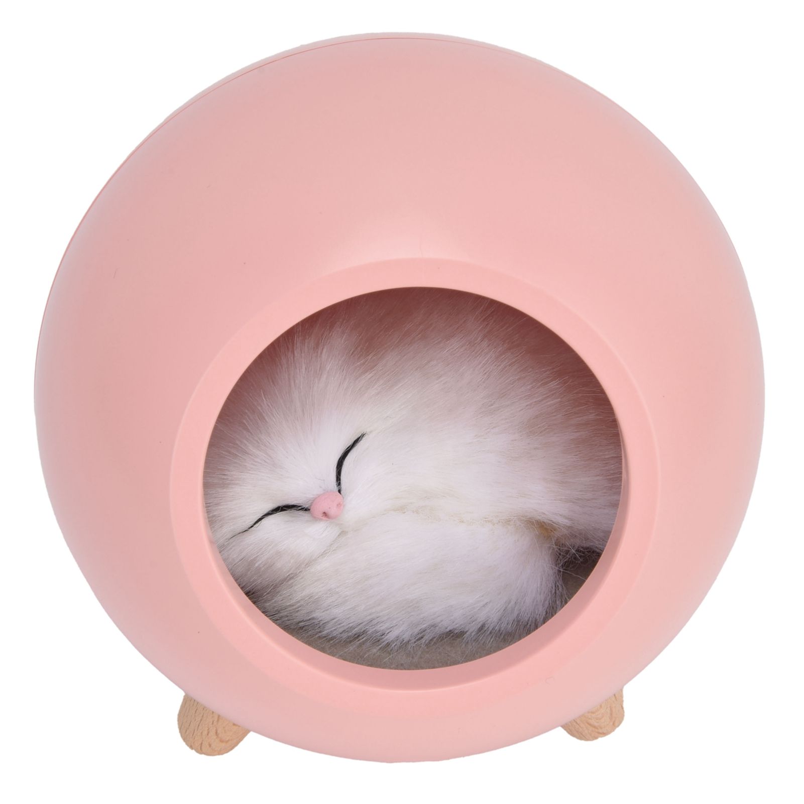 LED Night Light Pet House Shape Table Lamp USB Rechargeable Light Bedside view 6