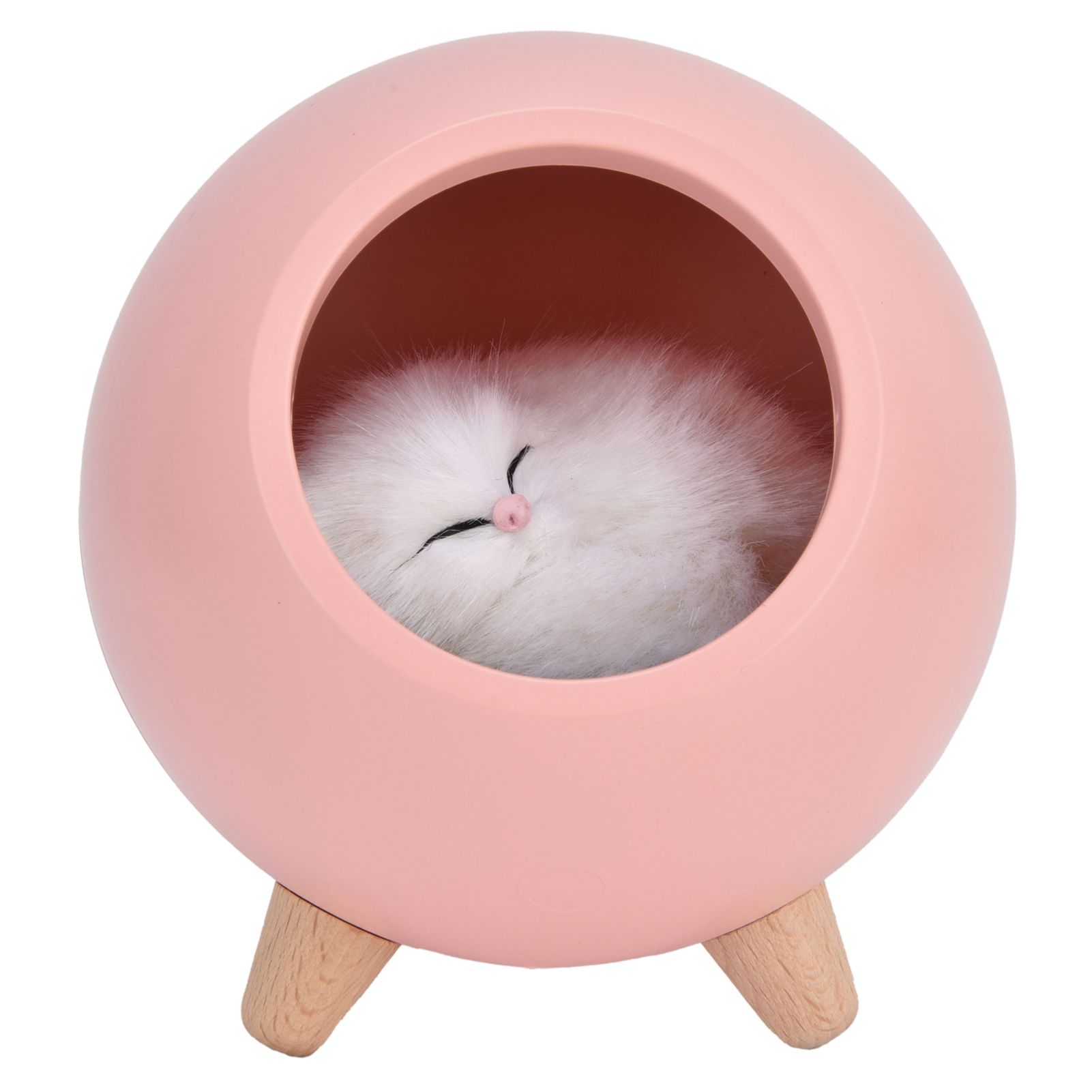 LED Night Light Pet House Shape Table Lamp USB Rechargeable Light Bedside view 7