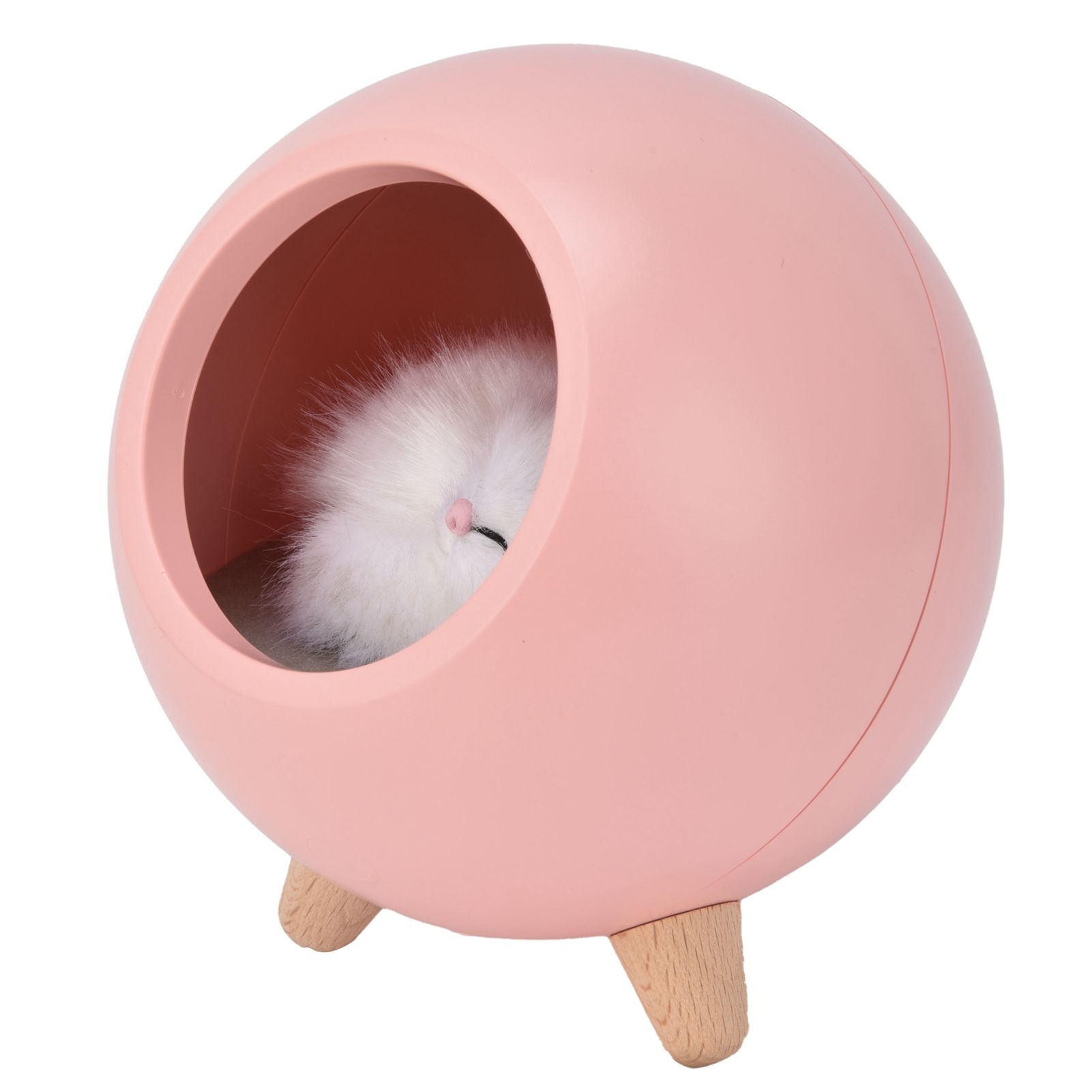LED Night Light Pet House Shape Table Lamp USB Rechargeable Light Bedside view 8