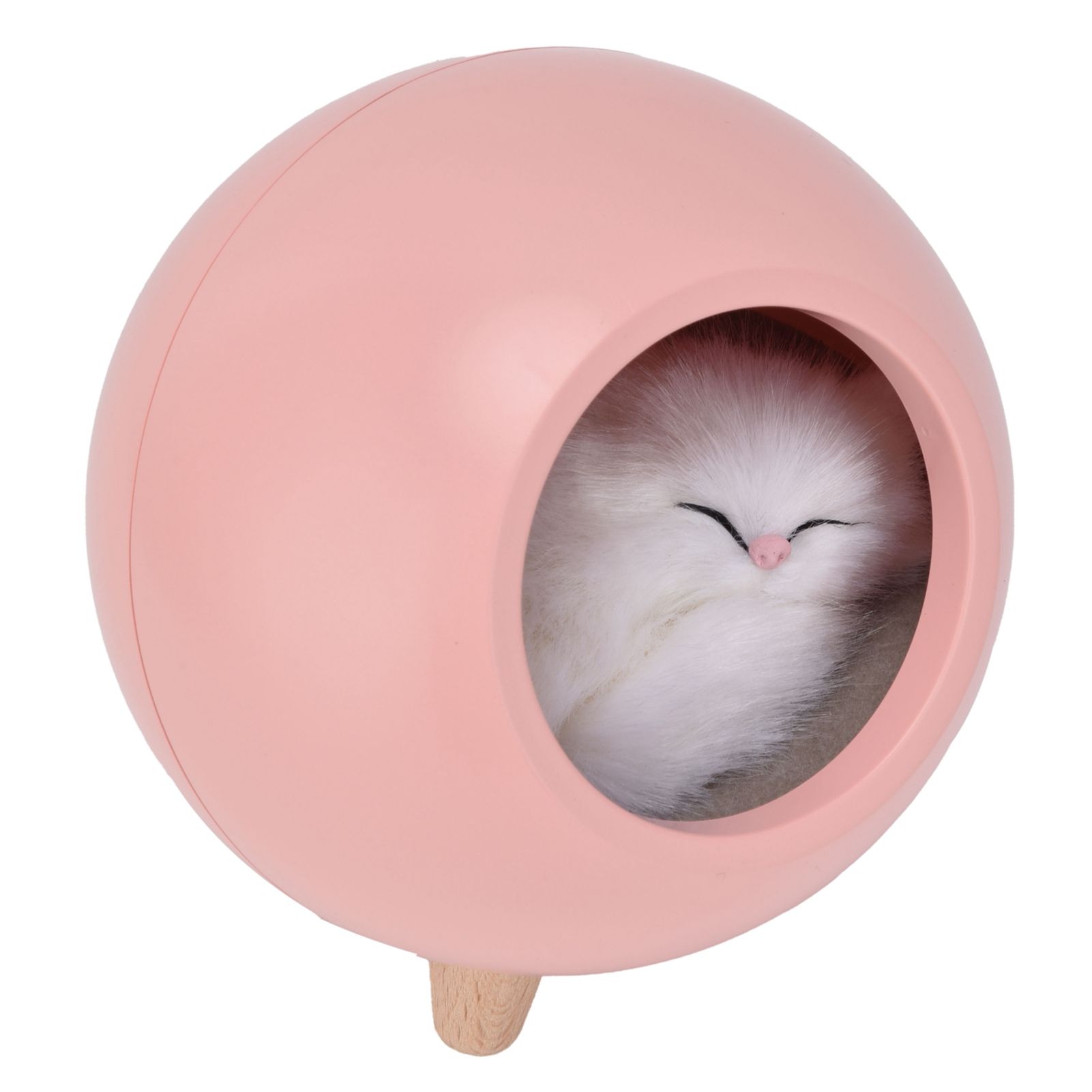LED Night Light Pet House Shape Table Lamp USB Rechargeable Light Bedside view 9