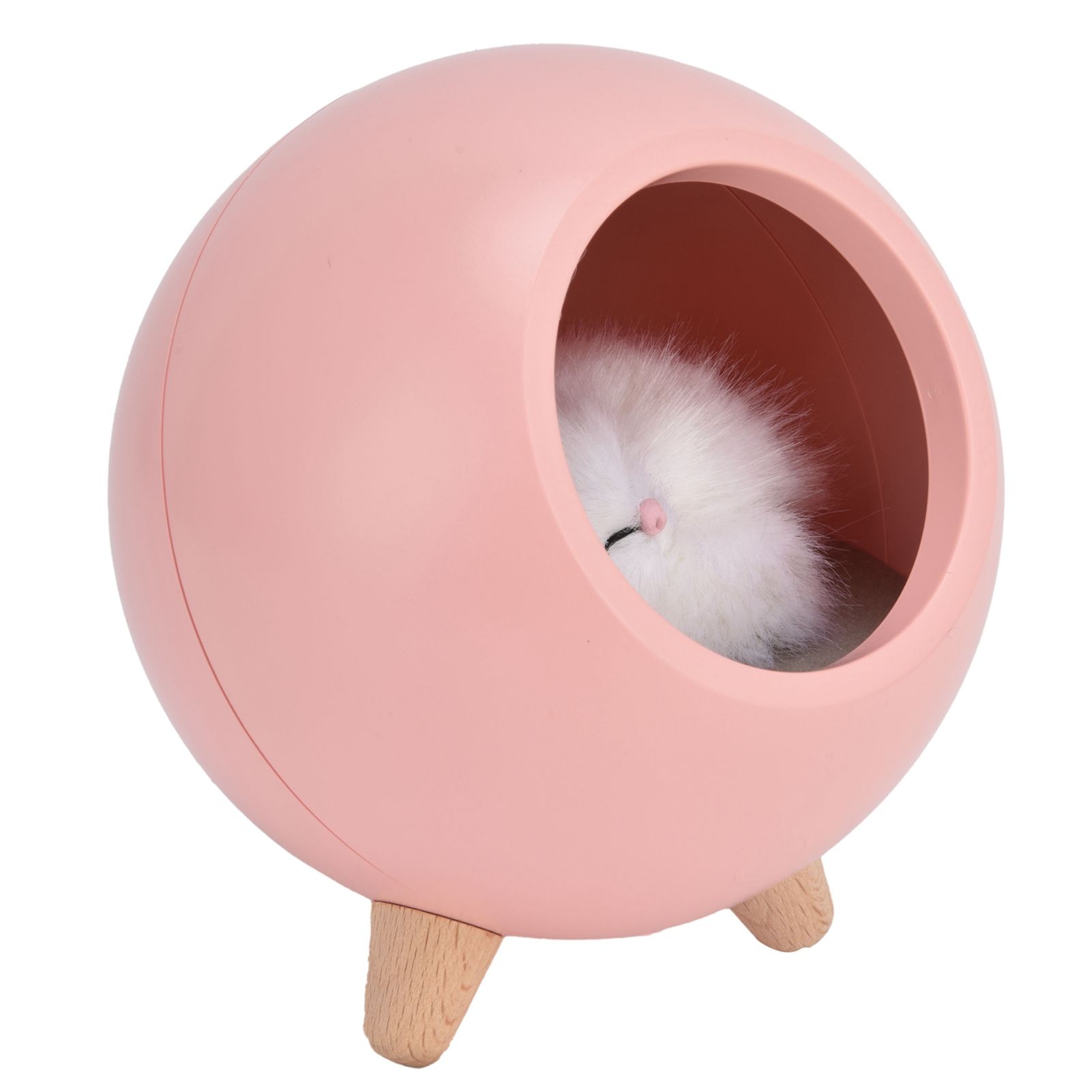 LED Night Light Pet House Shape Table Lamp USB Rechargeable Light Bedside view 10