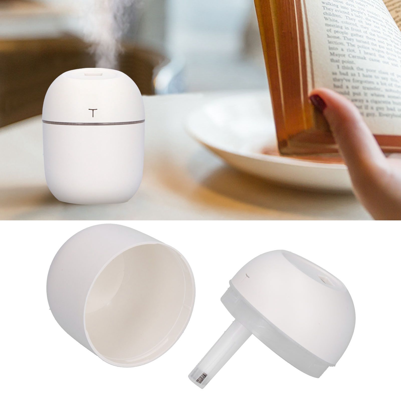 220ml Humidifier Portable USB LED Mini Car Home Aromatherapy Essential Oil view 12