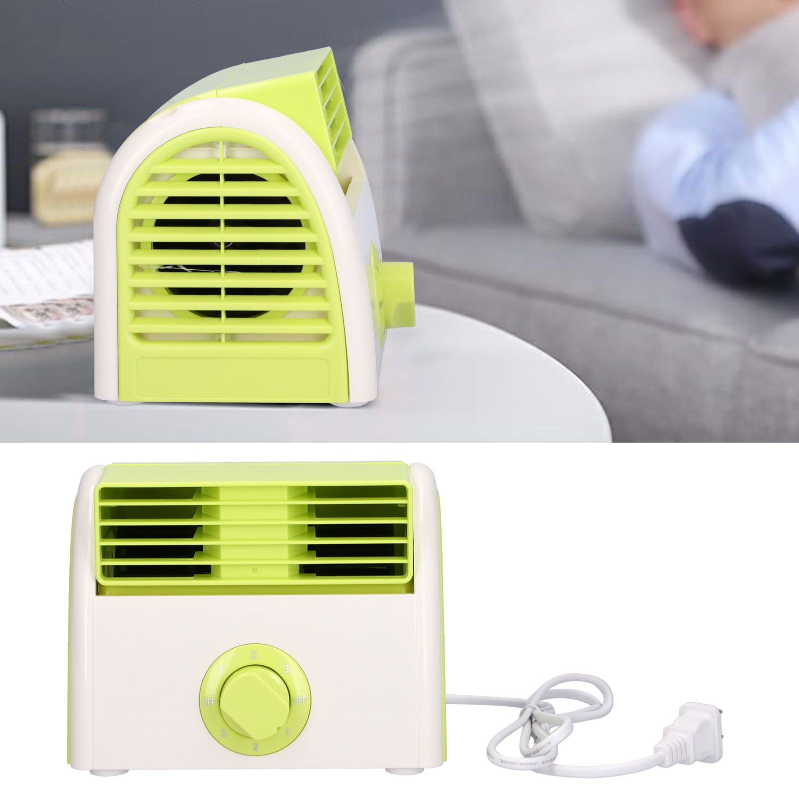Electric Fan 3 Speed Adjustable Strong Wind Portable Mini Electric Fan for view 11