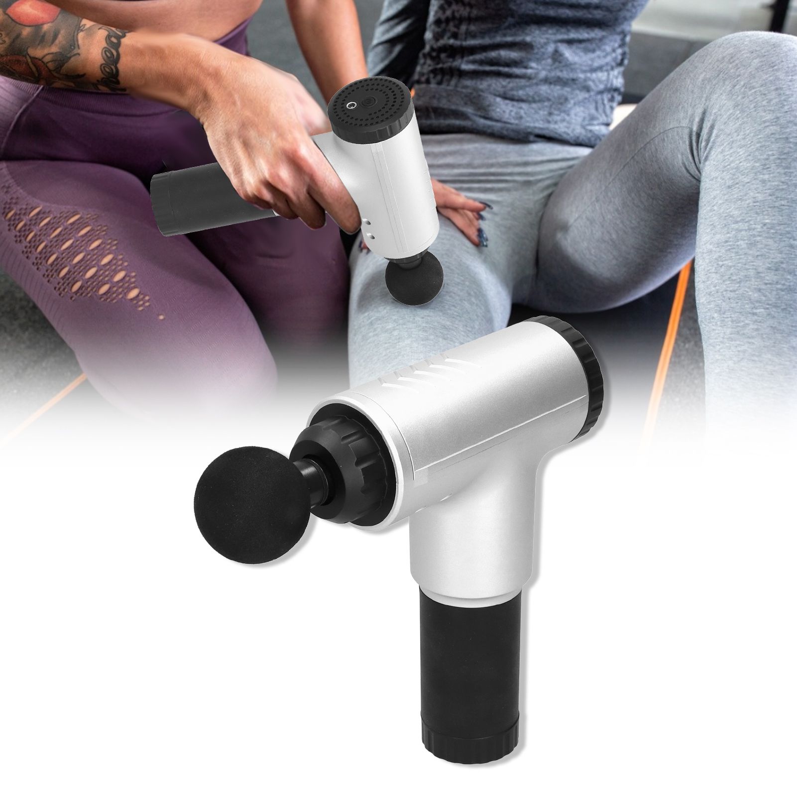 Fascia Massager Muscle Relaxer Electric LowNoise Massage Neck Wide Voltage view 11