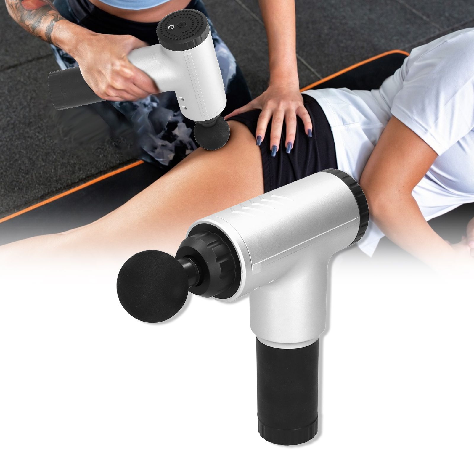 Fascia Massager Muscle Relaxer Electric LowNoise Massage Neck Wide Voltage view 12