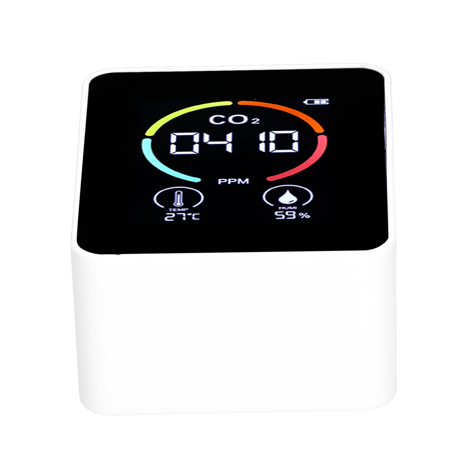 Carbon Dioxide Detector Semiconductor USB Charging LCD Temperature Humidity view 10