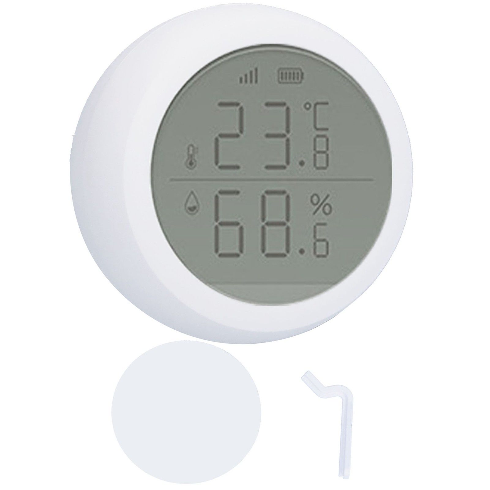 Temperature Humidity Sensor APP Remote Control Smart Probe LCD Display view 2