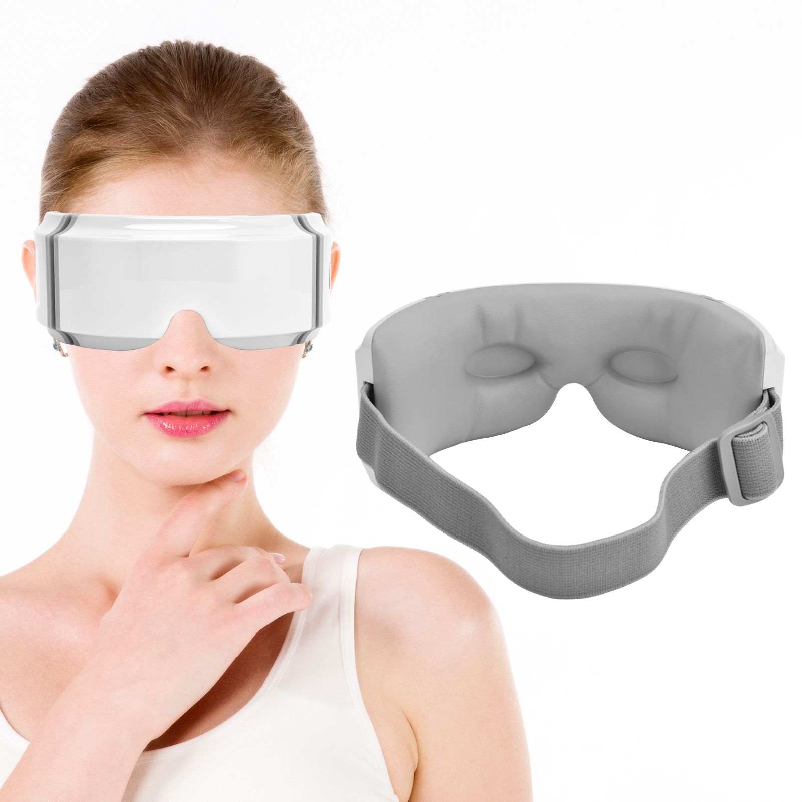 Electric Eye Massager USB Charging Hot Compress Relaxation Massager for view 12
