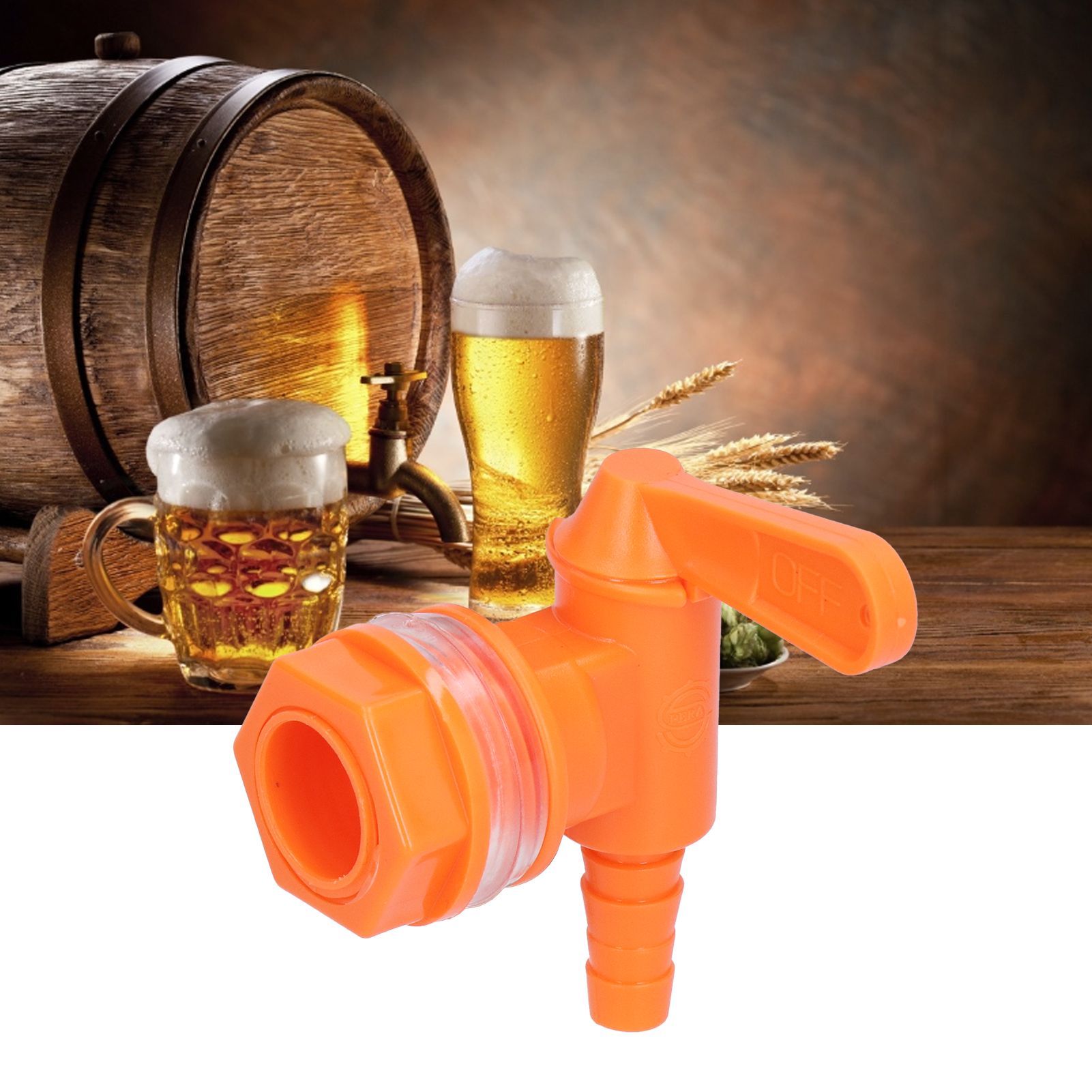 Beer Brewing Keg Spout Tap Homebrew Carbonated Drink Fermentation Bucket view 12