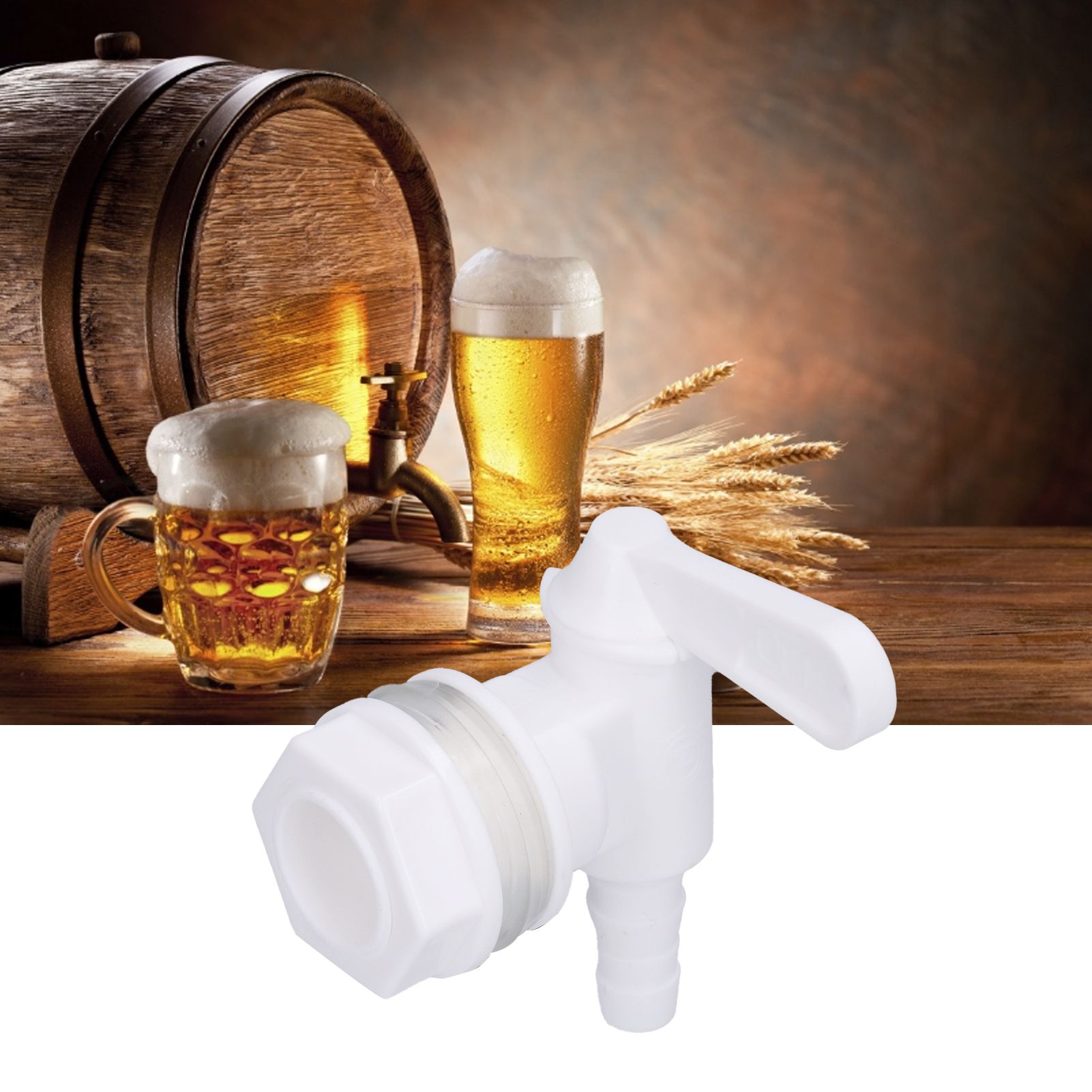 Beer Brewing Keg Spout Tap Homebrew Carbonated Drink Fermentation Bucket view 12