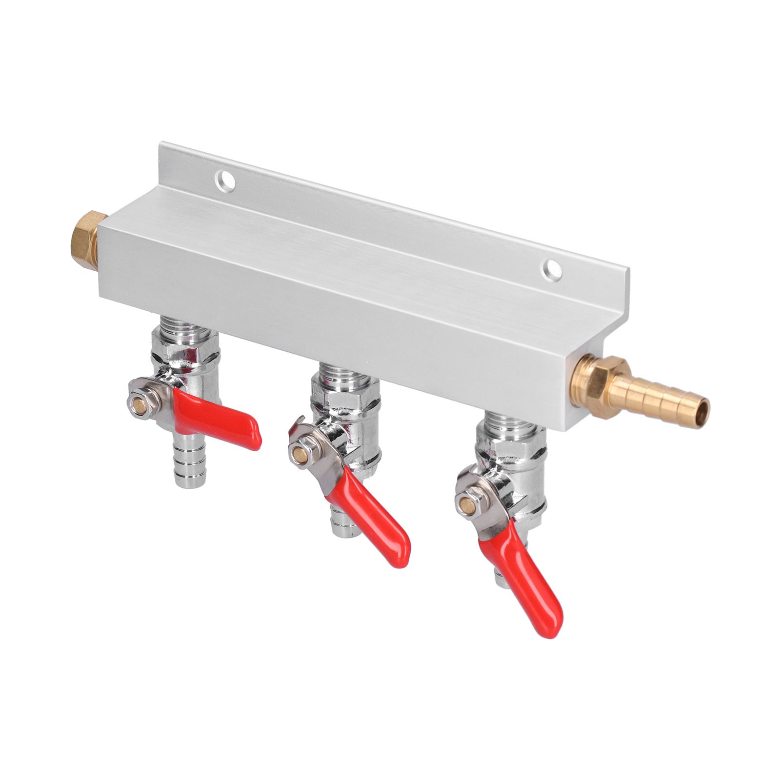 3 Way Gas Splitter CO2 Gas Distribution Manifold with 5/16 Inch Beer view 8