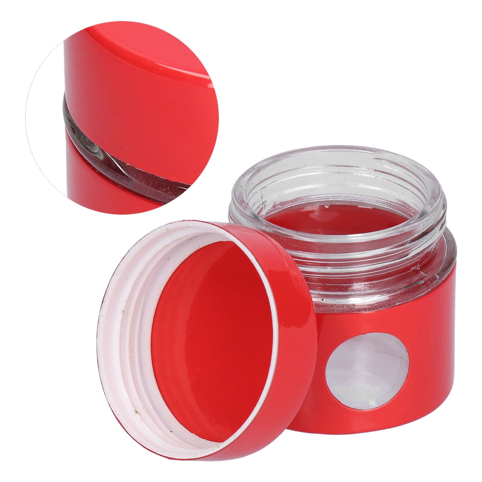 Mini Tea Storage Cans Portable Stainless Steel Coffee Powder Preservation Cans