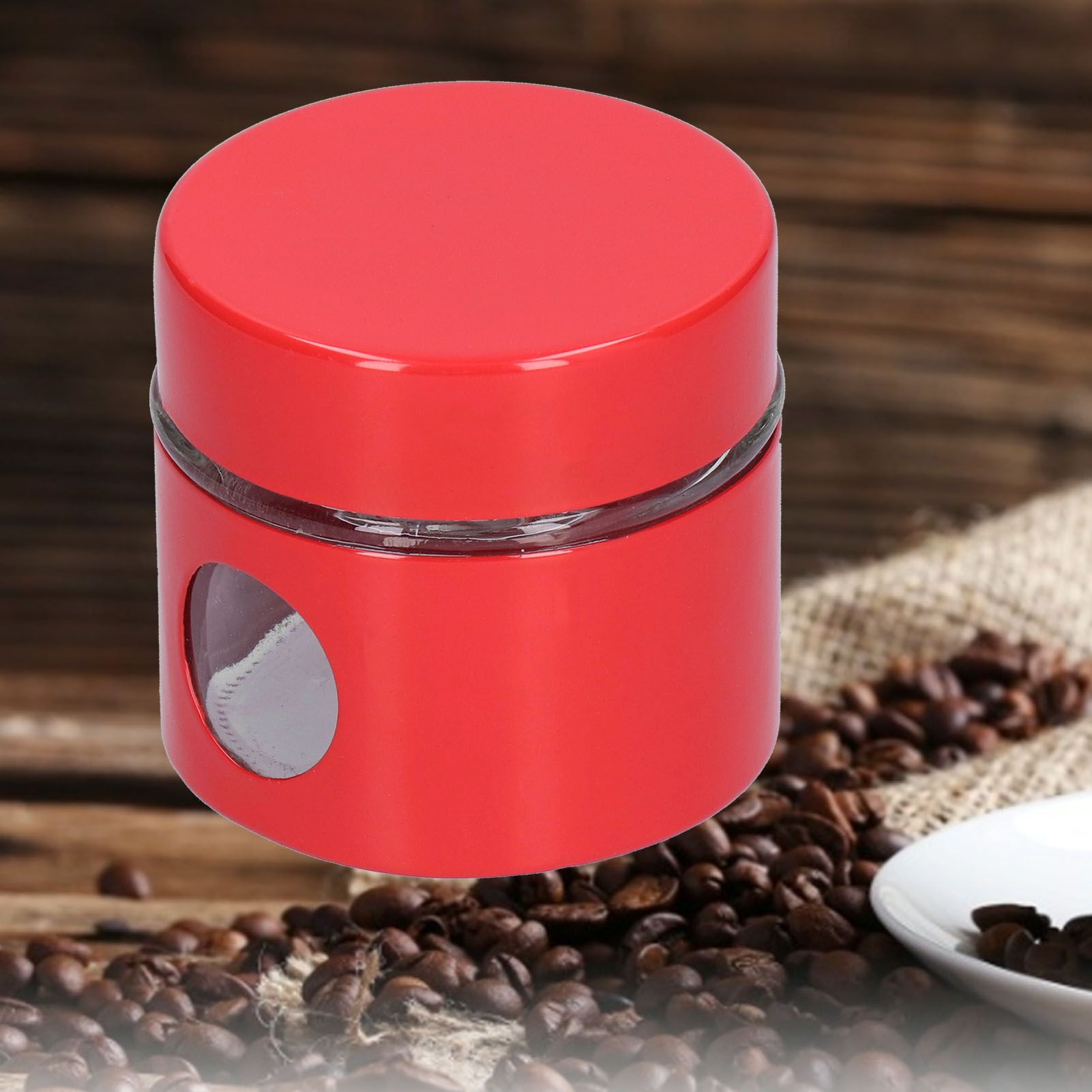Mini Tea Storage Cans Portable Stainless Steel Coffee Powder Preservation Cans view 12