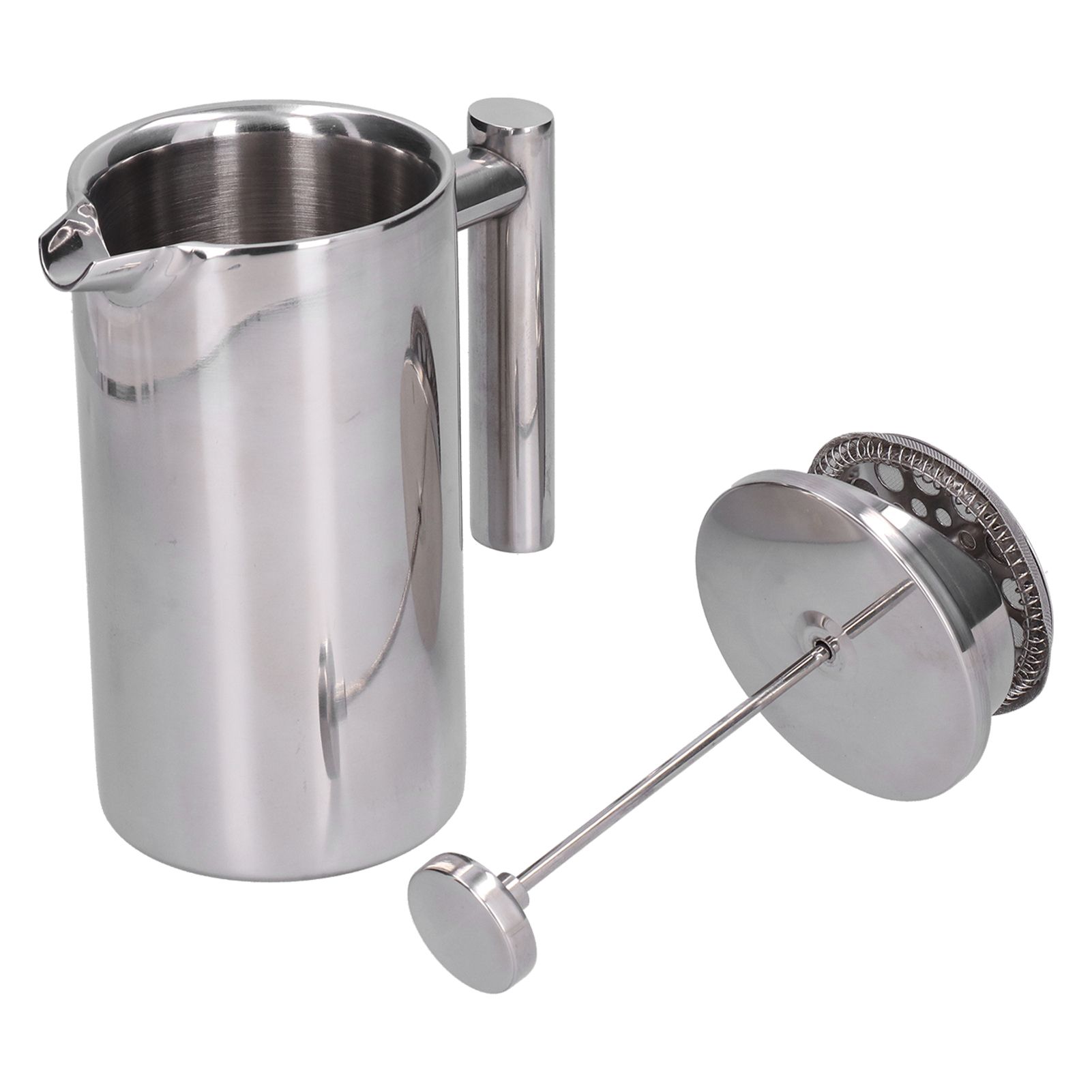 Stainless Steel Coffee Maker Portable Manual Coffee Pot Kettle Cup for Home view 7