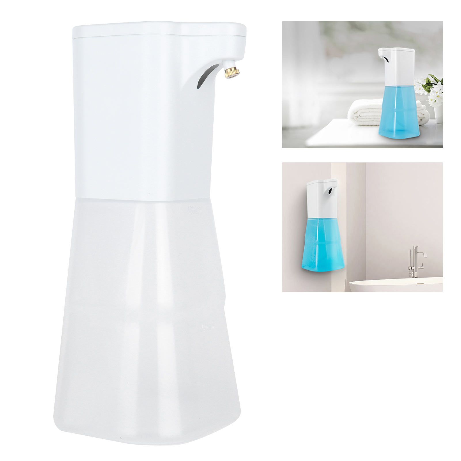 WallMounted Automatic Soap Dispenser LargeCapacity Infrared Smart Liquid Hand view 12