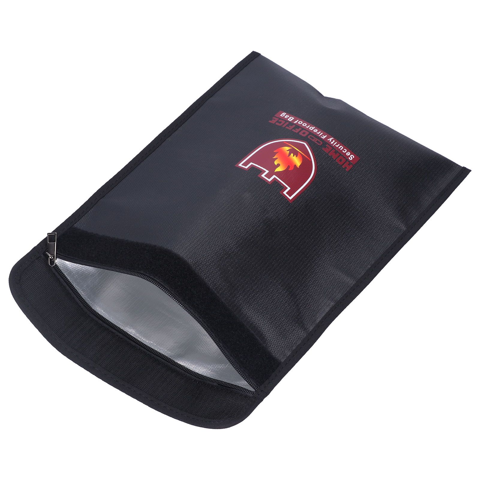 Fireproof Waterproof Bag Multi Function Money Document Jewelry Valuables Pouch view 10