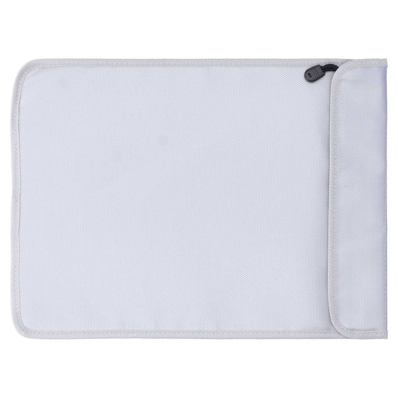 38x28cm Fireproof Safe Storage Pouch Waterproof Money Document Bag with Double view 3