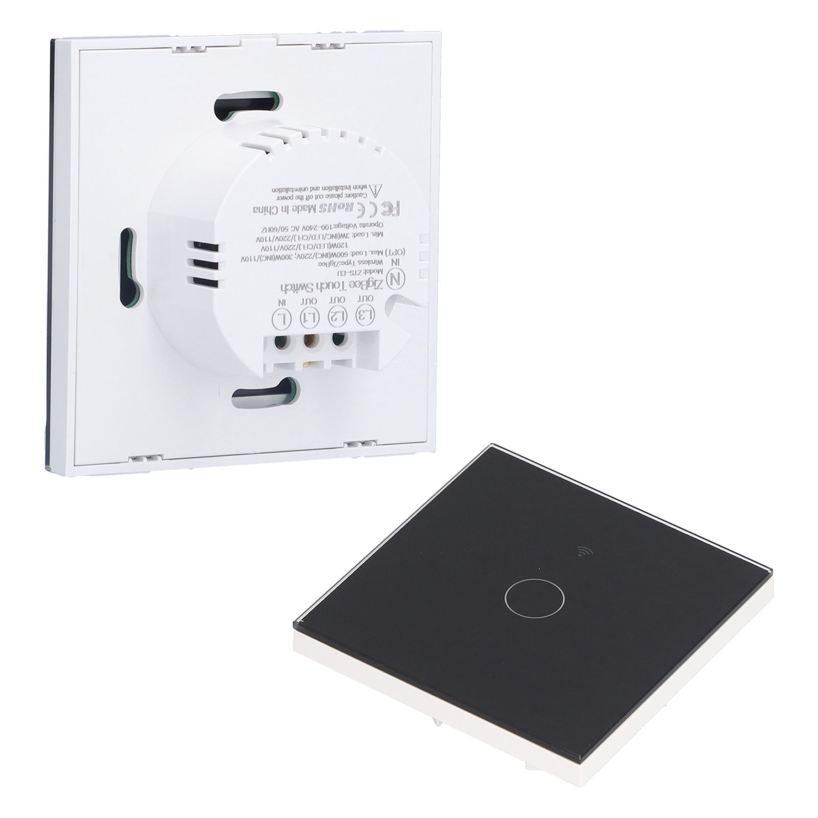 SingleGang Touch Switch for Tuya Zigbee Intelligent Remote Light Switch Plate view 9
