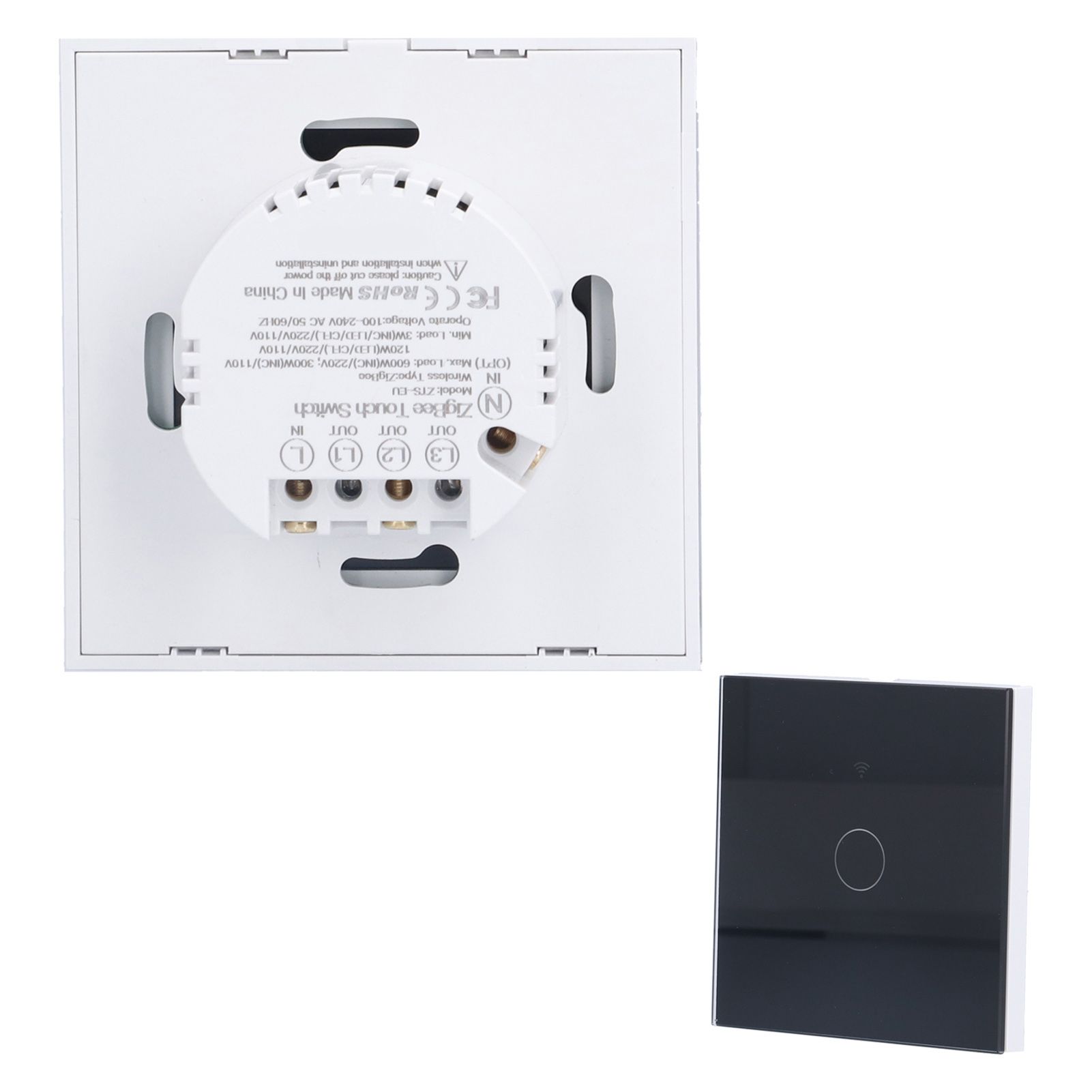 SingleGang Touch Switch for Tuya Zigbee Intelligent Remote Light Switch Plate view 10