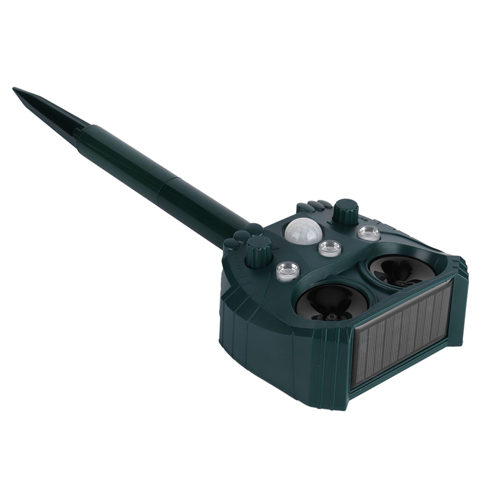 Ultrasonic Animal Repeller Solar Powered Mouse Repeller Expeller with 5 Gears view 8