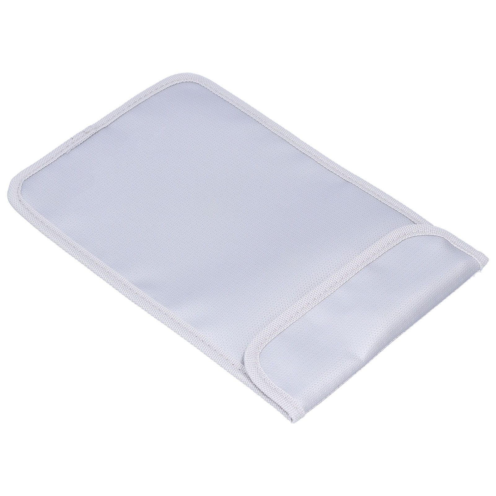 27x17.5cm Fireproof Pouch Safe Bag Waterproof Portable A5 Document Bag with view 6