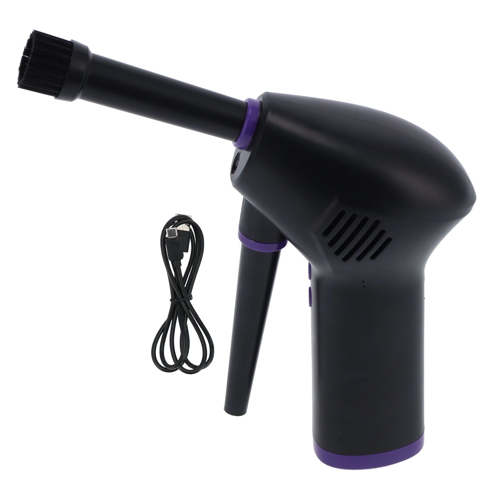 Cordless Air Duster Battery 36000 RPM USBC Fast Charging Dust Cleaner for view 2