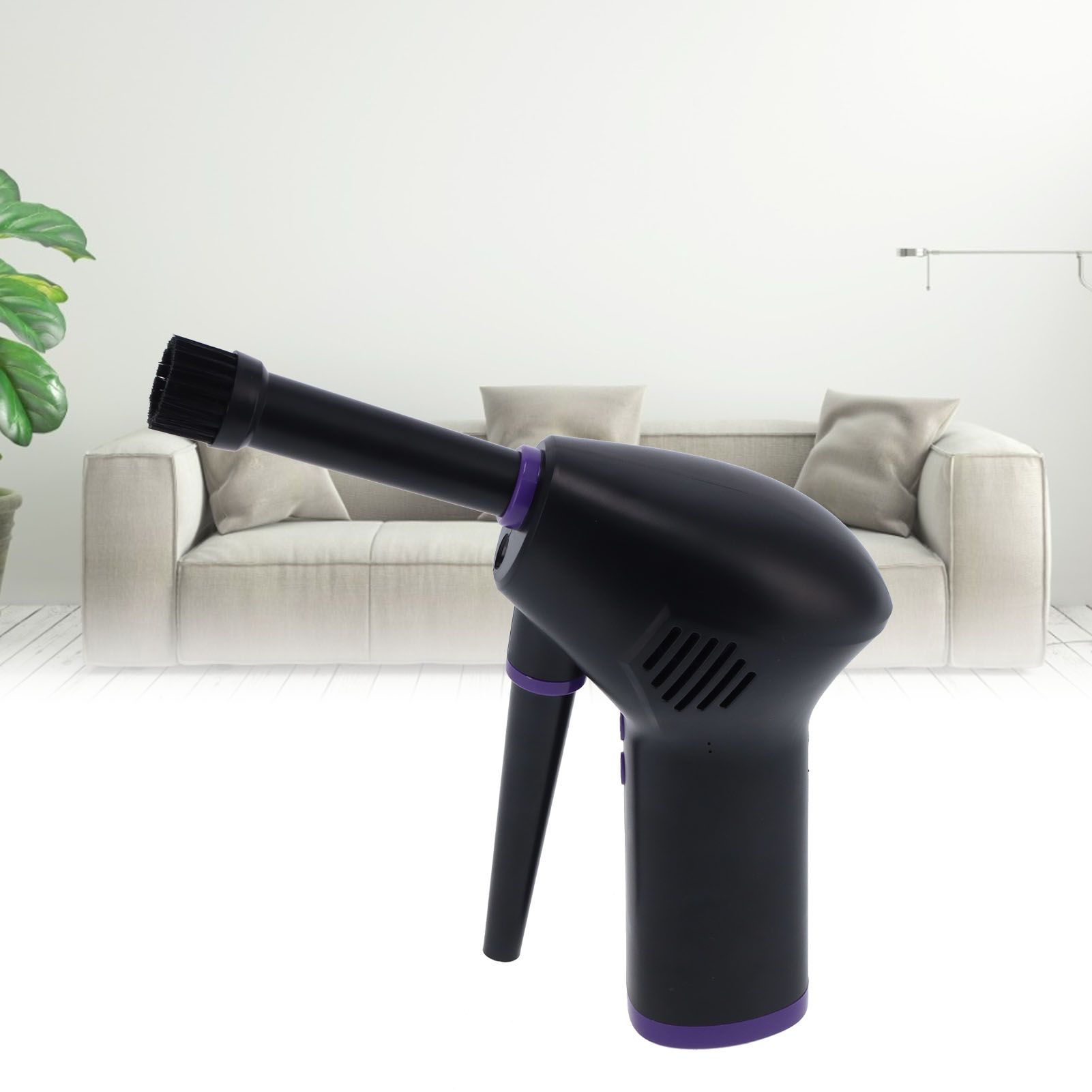Cordless Air Duster Battery 36000 RPM USBC Fast Charging Dust Cleaner for view 12
