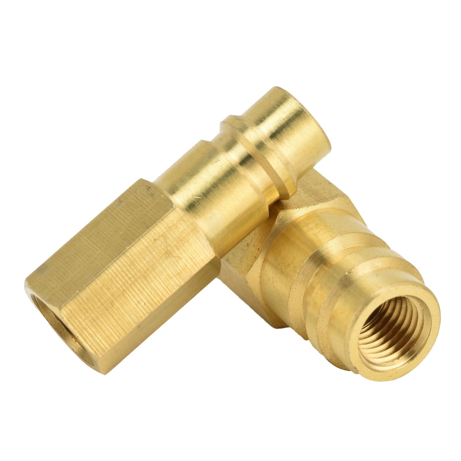 2Pcs R134A Air Conditioning Adapter 1/4SAE High Pressure Converter Coupler view 5