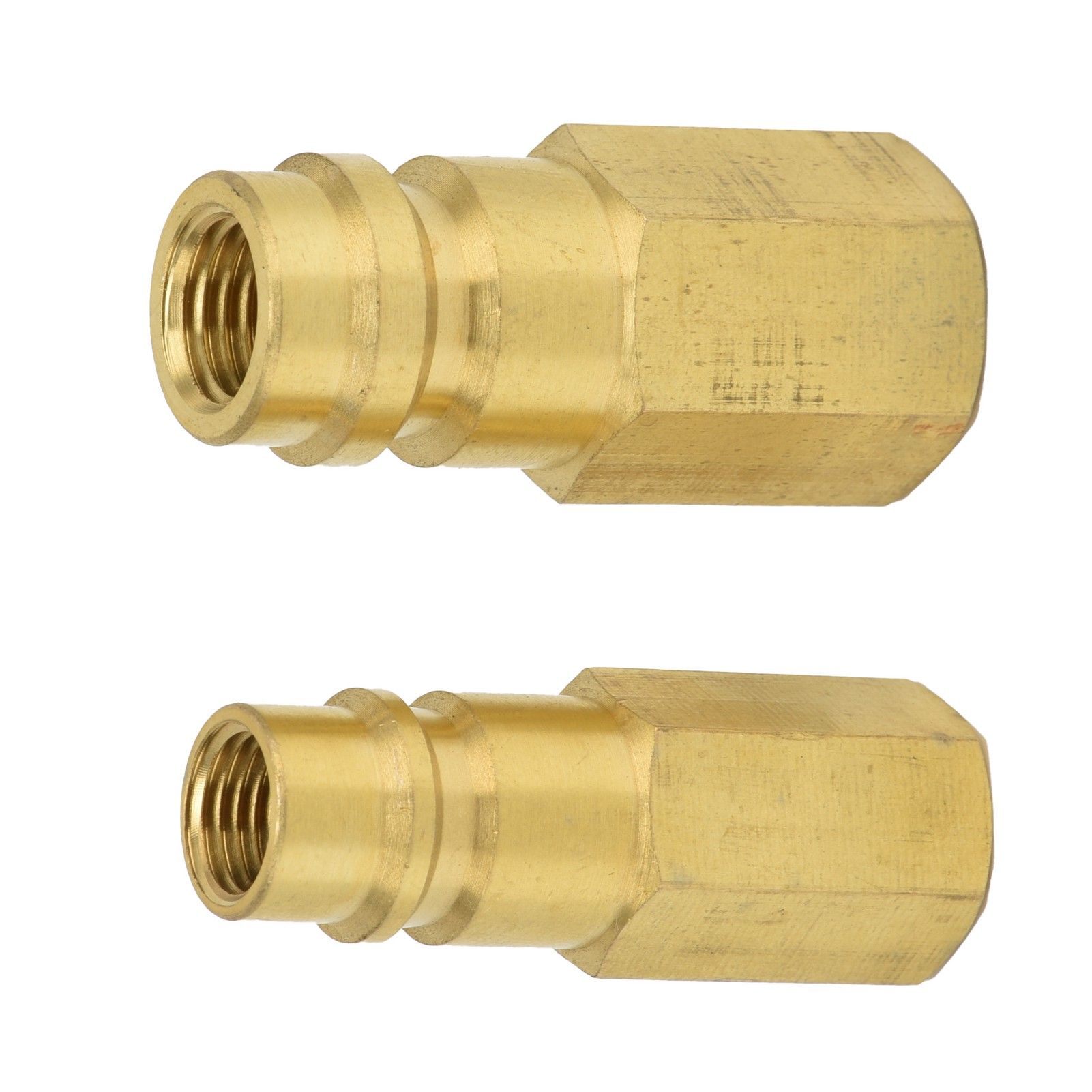 2Pcs R134A Air Conditioning Adapter 1/4SAE High Pressure Converter Coupler view 6