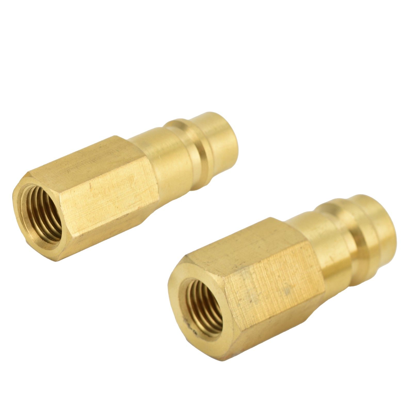 2Pcs R134A Air Conditioning Adapter 1/4SAE High Pressure Converter Coupler view 8