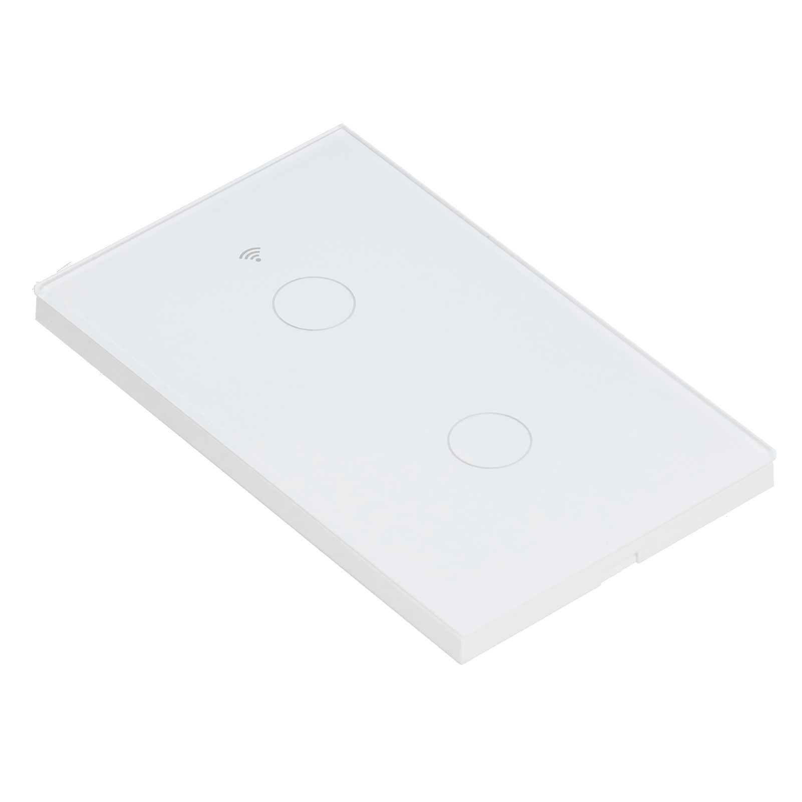 For Zigbee Tuya Remote Light Switch Voice Control 2‑Gang US Wall Touch Switch view 5